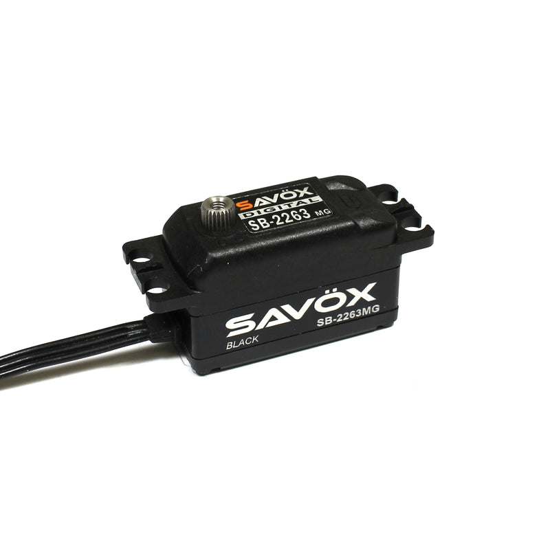 Savox Black Edition Low Profile Brushless Digital Servo SAVSB2263MG-BE
