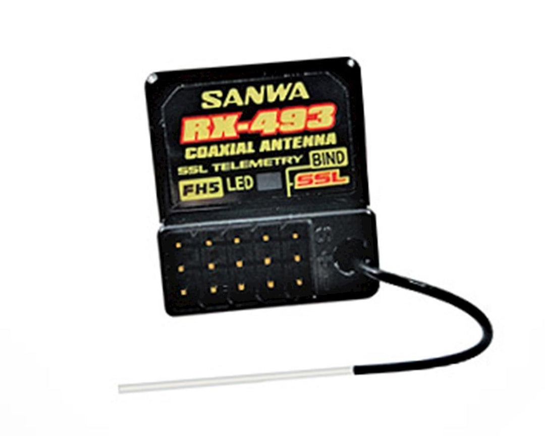 Sanwa M17 Radio w/ RX-493 receiver - Excel RC