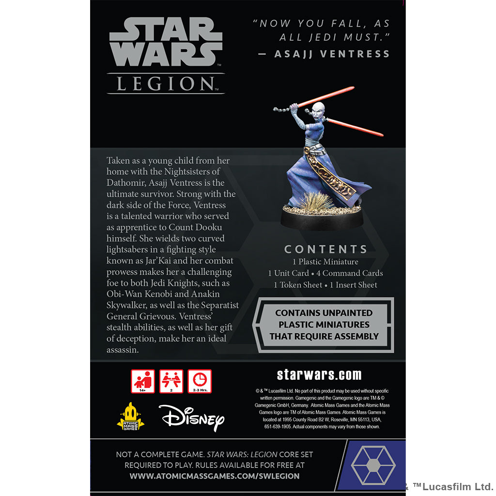 Star Wars: Legion - Asajj Ventress Operative Expansion