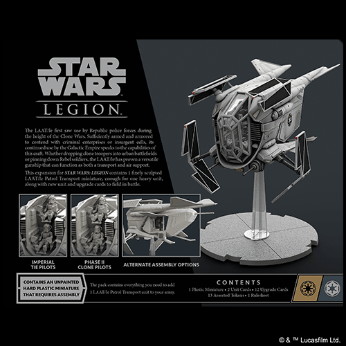 Star Wars Legion: LAAT/le Patrol Transport SWL81 - Excel RC