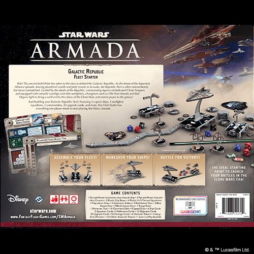 Star Wars Armada: Galactic Republic Fleet Starter - Excel RC