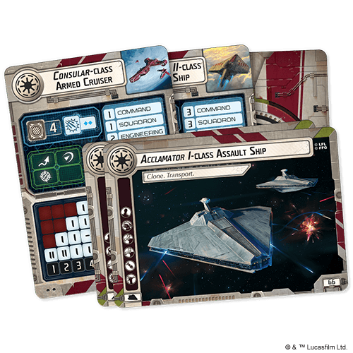 Star Wars Armada: Galactic Republic Fleet Starter - Excel RC