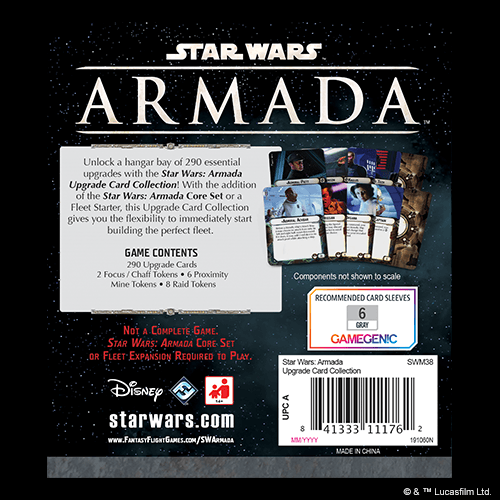 Star Wars Armada: Upgrade Card Collection - Excel RC