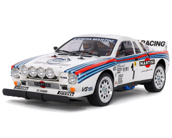 Tamiya Lancia 037 1/10 4WD Electric Rally Car Kit (TA-02S) 58654-A | TAM58654-60A