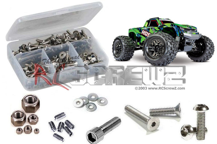 RCSCREWZ TRA097 Traxxas Hoss 4x4 VXL (#90076-4) Stainless Steel Screw Kit 