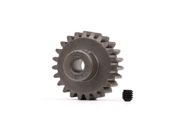 Traxxas Gear 23-T Pinion (1.0 Metric Pitch) (Fits 5Mm Shaft)/ Set Screw (For Use Only With Steel Spur Gears) 6481X
