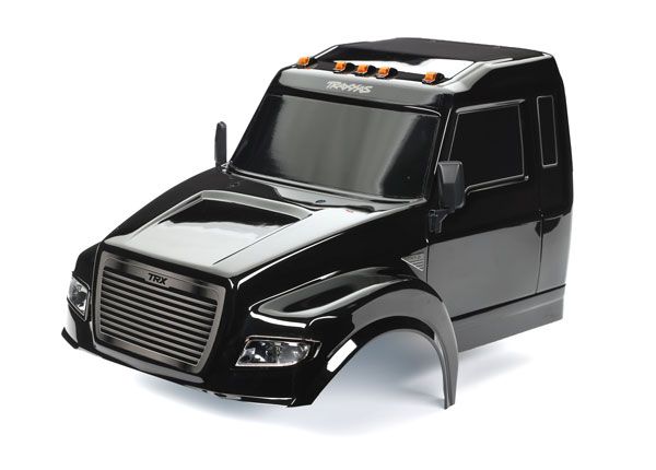 Traxxas Body TRX-6 Ultimate Rc Hauler Black (Painted Decals Applied) 8823X 8823X
