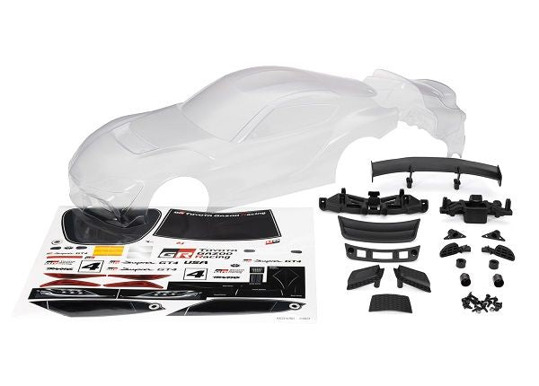 Traxxas Toyota Supra GT4 Clear Body with Decals