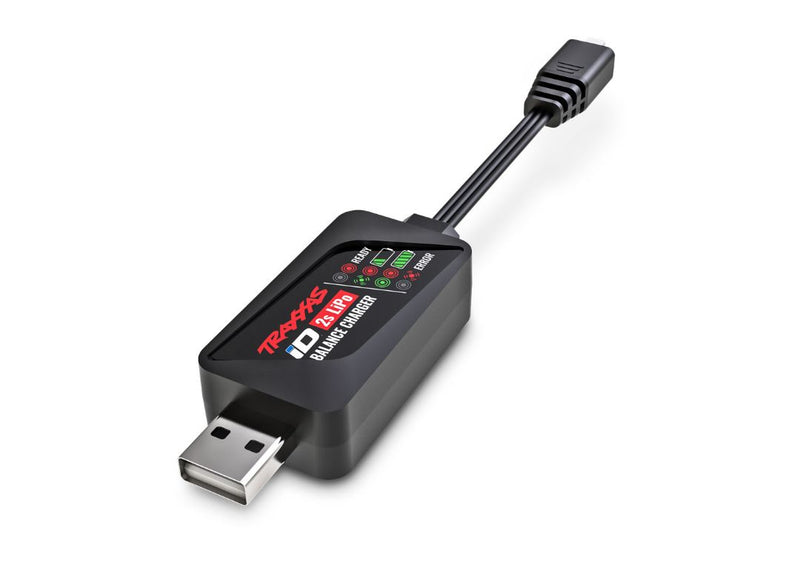 Traxxas Charger iD® Balance USB (2-cell 7.4 volt LiPo with iD® connector only) 9767