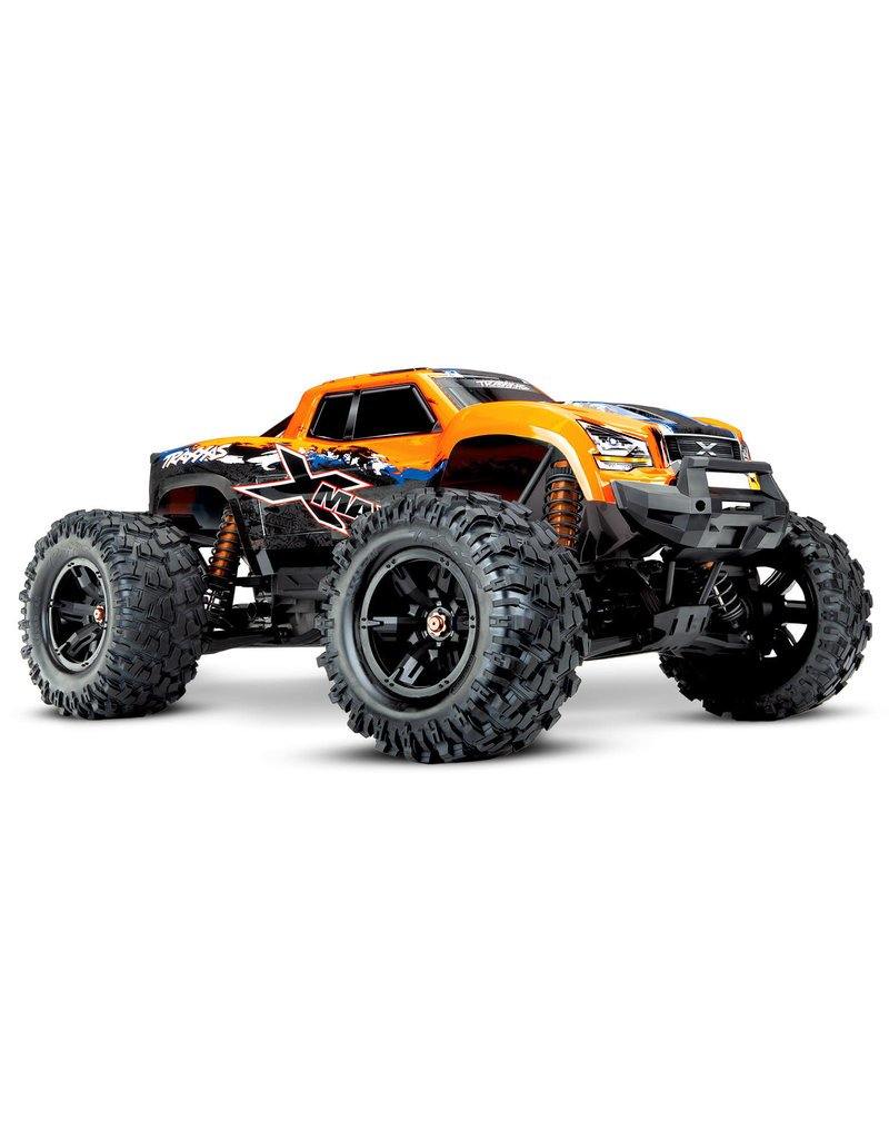 Traxxas 77086-4-ORNGX X-Maxx®: Brushless Electric Monster Truck with TQi Traxxas Link™ Ebled 2.4GHz Radio System & Traxxas Stability Magement (TSM)®