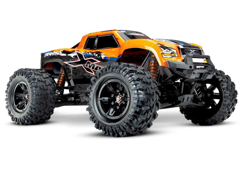 Traxxas 77086-4-ORNGX X-Maxx®: Brushless Electric Monster Truck with TQi Traxxas Link™ Ebled 2.4GHz Radio System & Traxxas Stability Magement (TSM)®