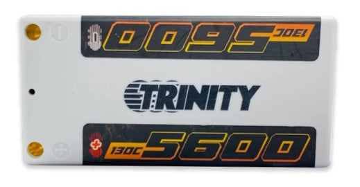 Trinity 2S 7.4v 5600mah 130C Shorty w/5mm Bullets TEP2321