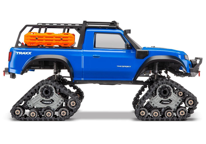 Traxxas 82034-4-BLUE TRX-4® with All-Terrain Traxx™:  4WD Electric Truck with TQ 2.4GHz Radio System - Excel RC